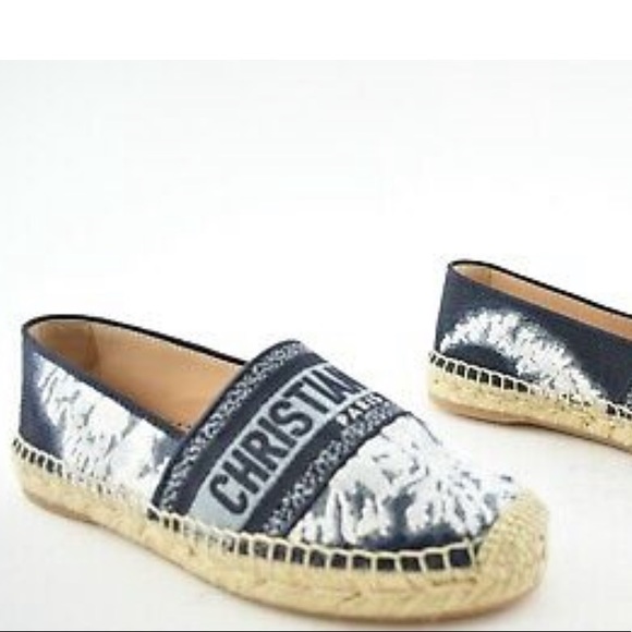 Host pick Dior Granville Espadrilles - Denim Blue - Picture 2 of 8